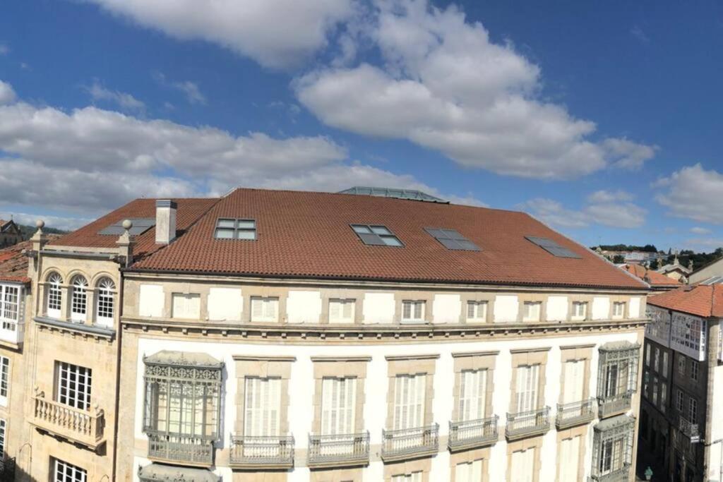Atico Casco Antiguo En Plaza Cervantes Santiago de Compostella Buitenkant foto